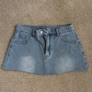 Jean Skirt